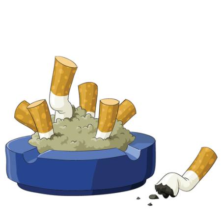 ladicu, pušenje, cigare, cigare stražnjica, jasen Dedmazay - Dreamstime
