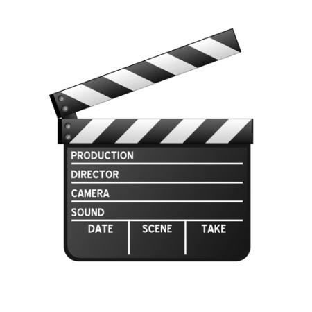 odbora, proizvodnja, redatelj, kamera, datum, scena, uzeti, crna, bijela Roberto1977 - Dreamstime