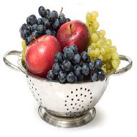 voće, jabuke, grožđe, zelena, žuta, crna Niderlander - Dreamstime