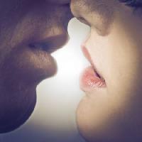 Pixwords 와 이미지 poljubac, žena, usta, čovjek, usne Bowie15 - Dreamstime