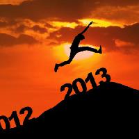 godine, skakati, nebo, čovječe, skok, sunce, zalazak sunca, nova godina Ximagination - Dreamstime