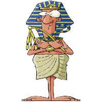 faraonu Antić čovjek, odjeća Dedmazay - Dreamstime