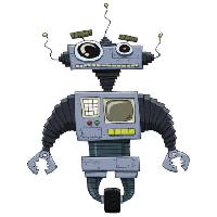 Pixwords 와 이미지 kotača, oči, ruke, stroj, robot Dedmazay - Dreamstime
