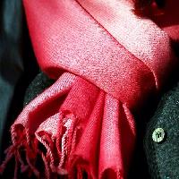 빨강, 옷감, 옷, 스카프, 버튼 Clarita