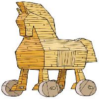 Pixwords 와 이미지 konj, kotači, drvo Dedmazay - Dreamstime